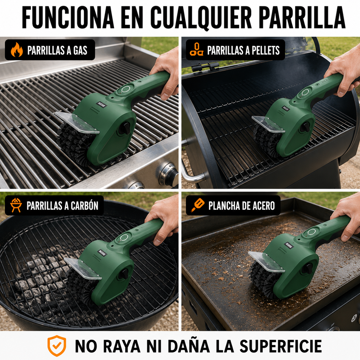 Limpiador de parrilla electrico Thunder