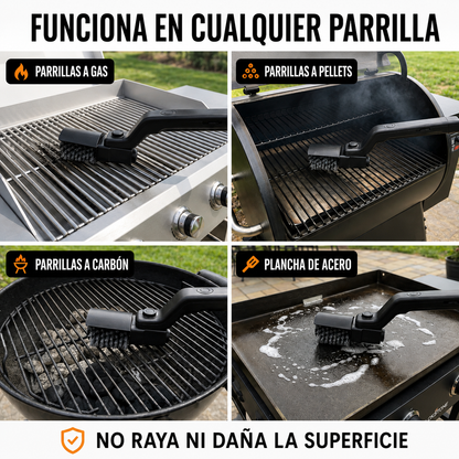 Limpiador de parrilla electrico