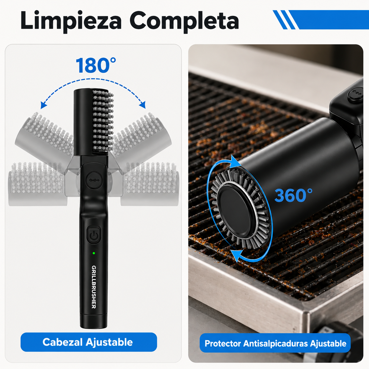 Limpiador de parrilla electrico