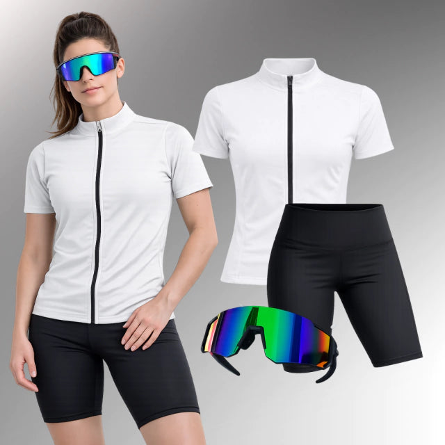 Combo ciclista mujer